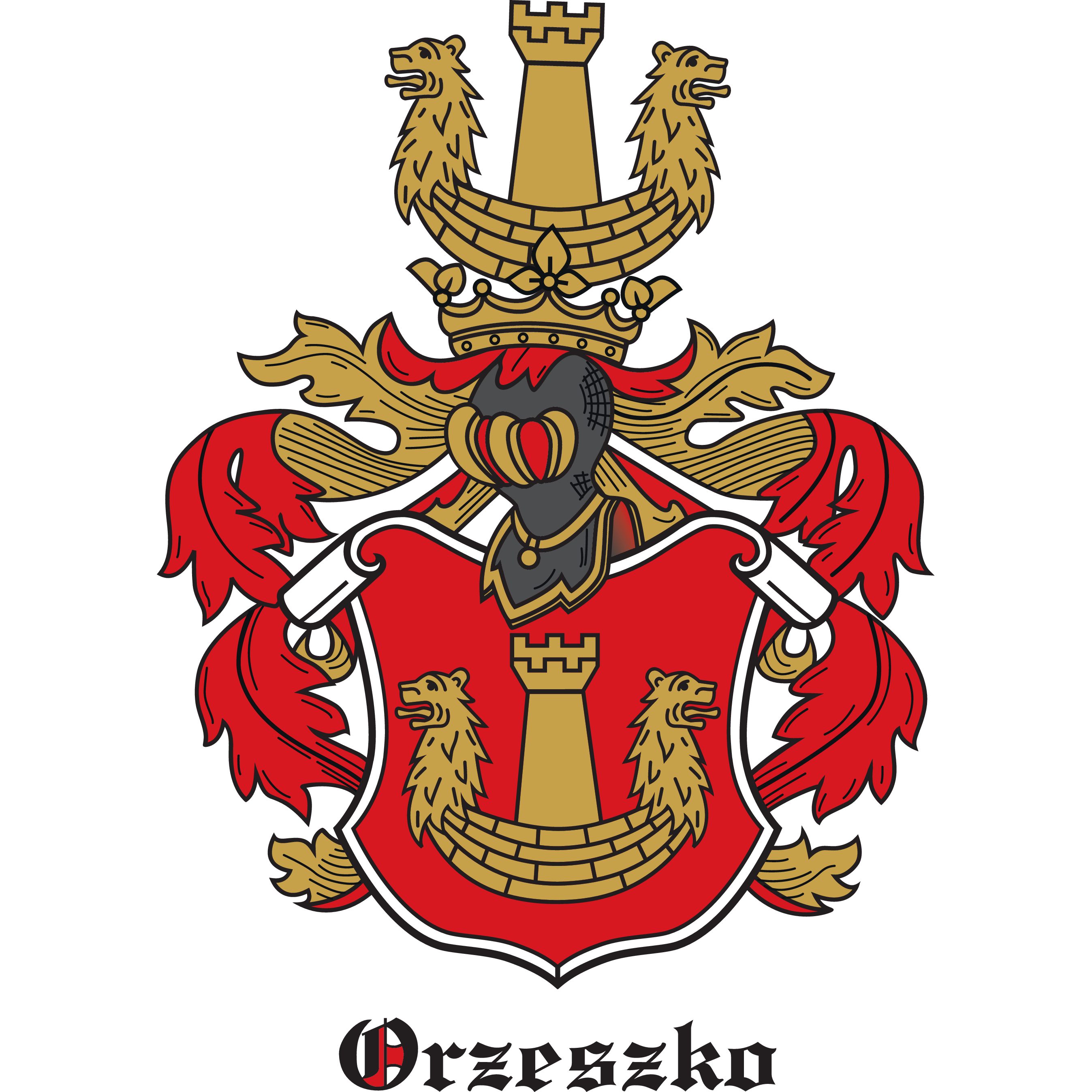 Wappen der Familie Orzeszko